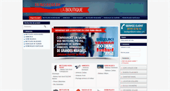 Desktop Screenshot of boutique.euro-voiles.com